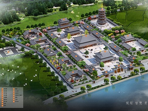 禪意寺廟規(guī)劃布局圖公司領(lǐng)軍品牌