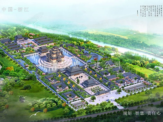 專業(yè)寺廟規(guī)劃圖紙定制